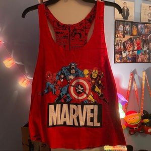 Two Sided Marvel Tank